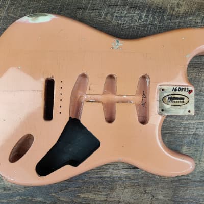 MyDream Stratocaster Custom Built - Relic Shell Pink Hepcat '69 image 17