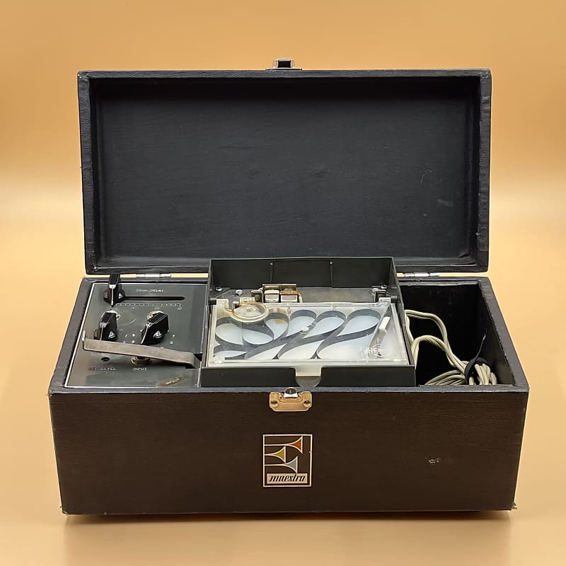 1970s Maestro Sireko Black Echoplex Analog Tape Delay & Echo Reverb