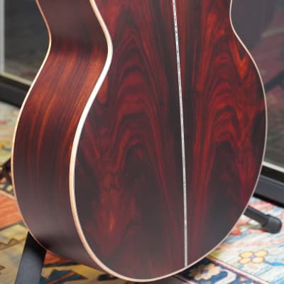 Hsienmo Art Gallery SJ200  Full Solid Germany Spruce and Sandalwood Back Sides 1/3 image 6