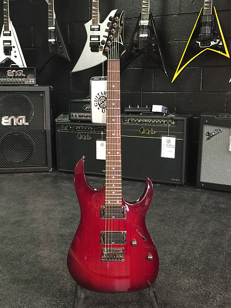 Ibanez rg421 shop blackberry sunburst