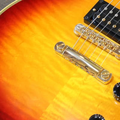 Custom Order! 2023 Gibson Les Paul Custom Quilted Cherry Sunburst One-Off + COA OHSC (5793) image 7