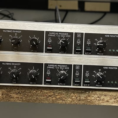 Behringer Ultrafex II EX3100 2-Channel Multiband Sound Enhancement Processor 1990s - Black / Silver image 3