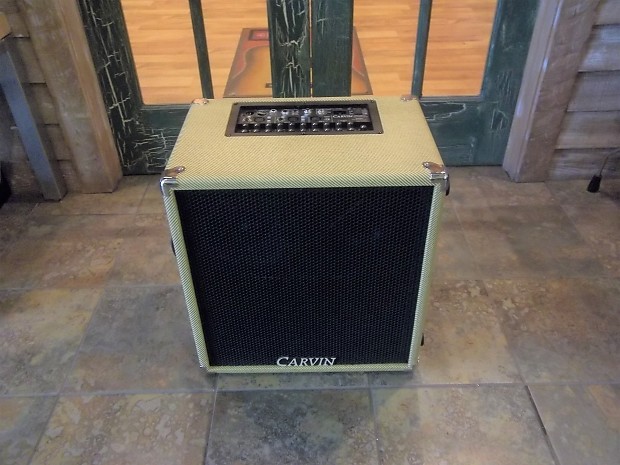 Carvin AG300 AG 300 250W 3 Channel Acoustic Guitar Amplifier Custom Tweed