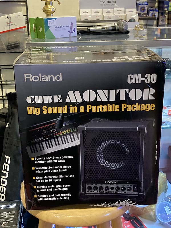Roland CM-30 Cube Monitor 2023 - New in retail packaging | Reverb