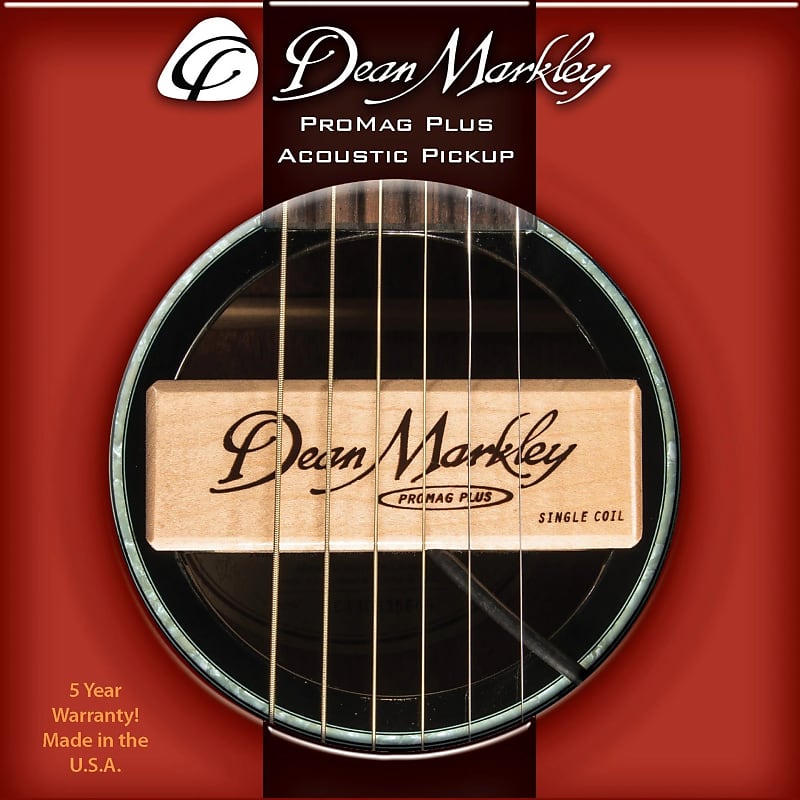 Dean Markley Pro Mag Plus Acoustic Soundhole Pickup image 1