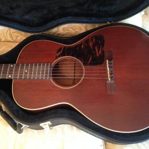 Gibson L-O model acoustic flattop guitar 1931 Mahogany image 13