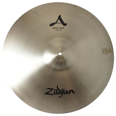 Zildjian 21" A Series Sweet Ride Cast Bronze Cymbal with Traditional Finish & Low to Mid Pitch A0079 image 2