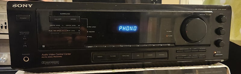 Sony Sony STR-DE505 Audio Video Receiver (1996) 1996  			