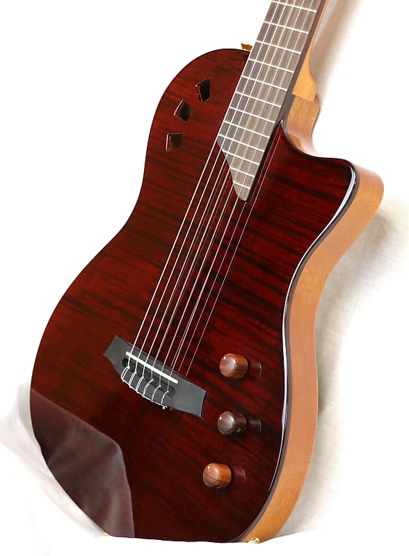 Cordoba Stage Guitar Limited Edition High Grade Top - Garnet w/FGigBag |  Reverb