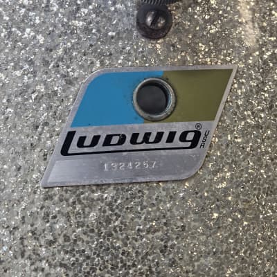 Ludwig Club Date 60's era in Silver Sparkle image 16