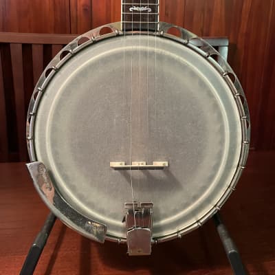 Stromberg Marimba Brazilian Rosewood Five Resonator Banjo Conversion  w/ Original Tenor Neck Circa 1925 image 2
