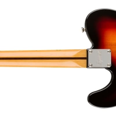 Squier Classic Vibe '70s Telecaster Custom Electric Guitar Maple FB, 3-Color Sunburst image 3