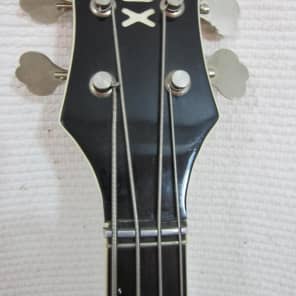 Vintage 1966 Vox Cougar V214 Bass Guitar Sunburst Very Clean No Case image 6