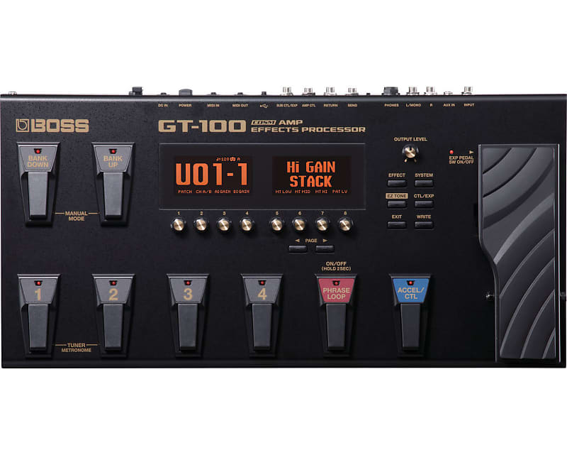 Used Boss GT-100 Multi Effect Processor | Reverb