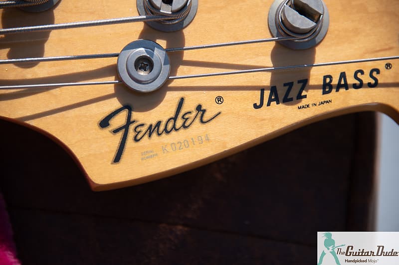 1990 Fender JB75-750 - 1975 '75 Jazz Bass Reissue MIJ - Made in Japan  (FujiGen) - Pro Set Up! w Perfect Frets, Action & Intonation