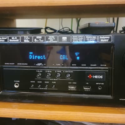 Denon AVR-X2400H 7.2 Channel WiFi 4K Bluetooth Atmos HEOS AV