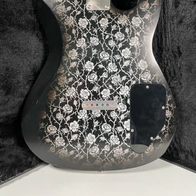 2018 Echopark Clarence Rose Left-Handed Electric Guitar USA w/OHSC image 4