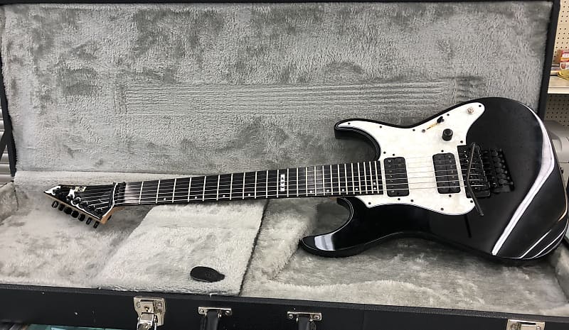 ESP E-II MR-7 カスタム品エレキギター ブラック MR SEVEN | ESP GUITARS