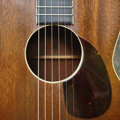 Slingerland May-Bell guitar 1930's - Natural Mahogany image 4