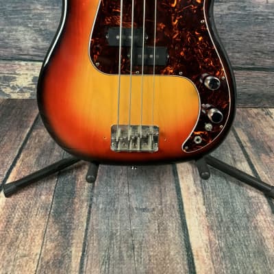 Used Hohner MIJ Fretless 4 String Precision Bass with Gig Bag image 3