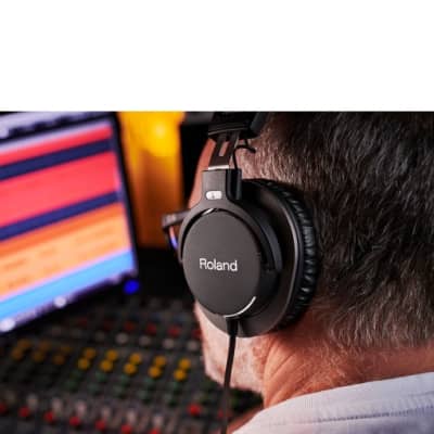 ROLAND RH300 monitor headphones closed type image 3