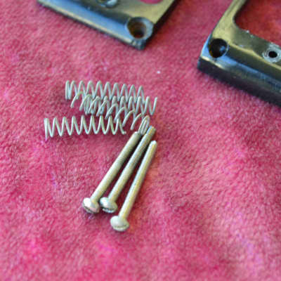Vintage 1960's Epiphone Mini PAF pickup ring set - Sheraton, Coronet, Crestwood,Humbucker image 9