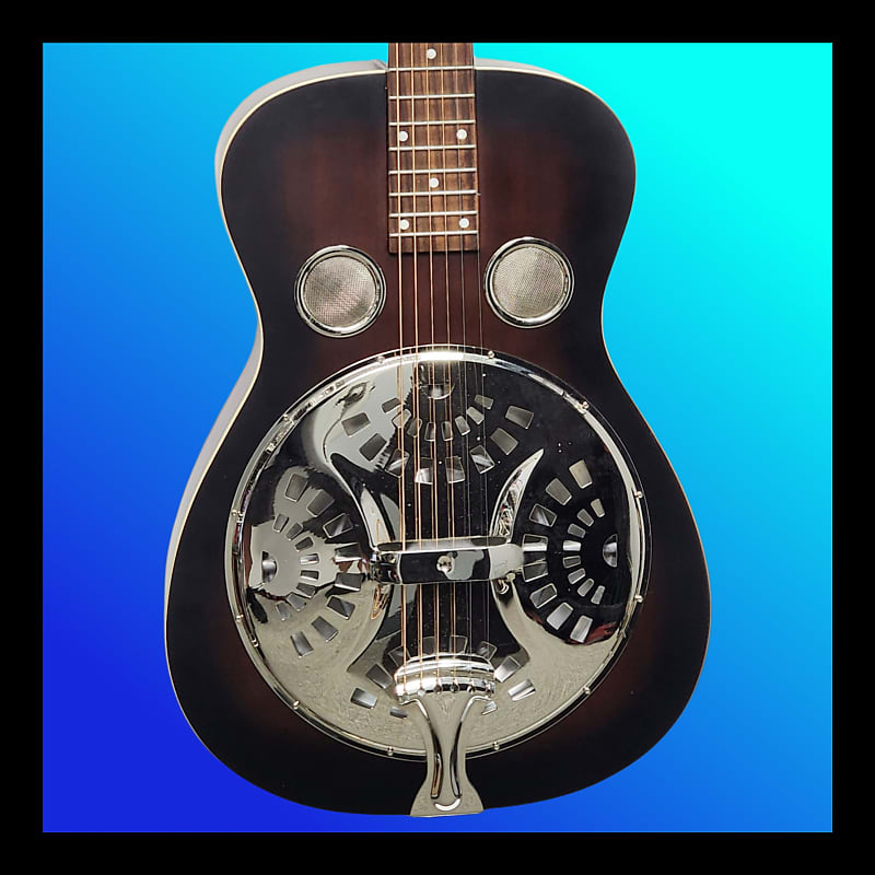 Johnson Dobro Resonator Guitar (Used) Reverb