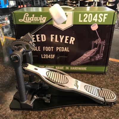 Ludwig Speed Flyer L204SF Single Bass Drum Pedal Chain / Strap Drive image 1