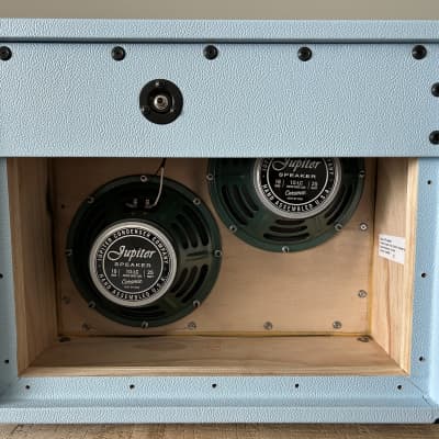 Jax 2 x 10" speaker cabinet 2024 - baby blue image 2