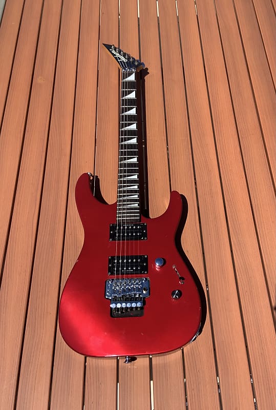 Jackson Dinky DX10D Metallic Red Reverb