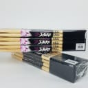 On-Stage Maple 5A Nylon Tip Drumsticks (MN5A) 12 Pairs