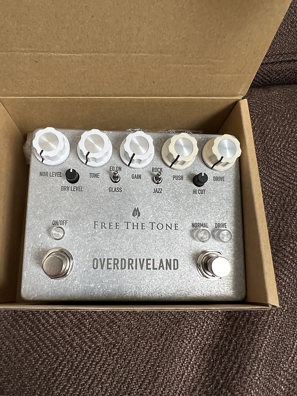 Free The Tone Overdriveland Custom Shop Dumble Pedal 2023 - Silver