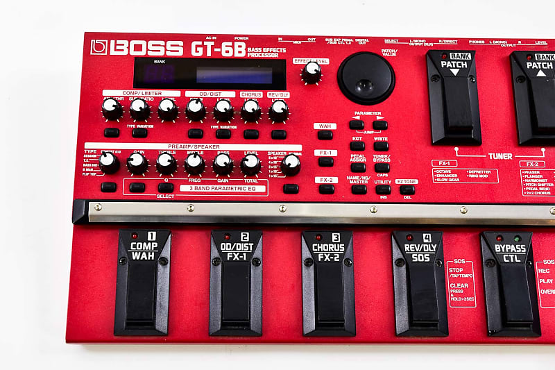 BOSS GT-6B - Bass Effects Processor