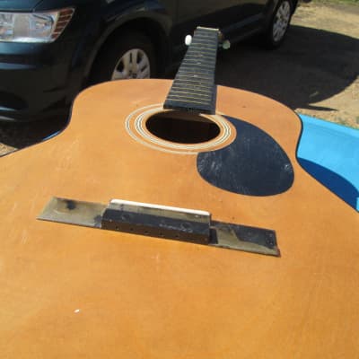 GREMLIN Acoustic Guitar As Is LOCAL only - strung up it should not be a horrible player image 6