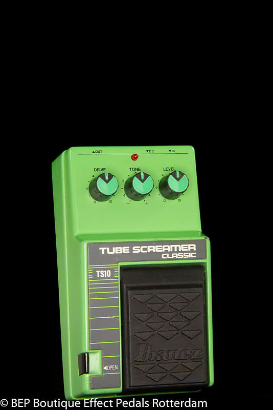 Ibanez TS-10 Tube Screamer Classic 1990 s/n 8231282  as used by John Mayer and SRV image 1