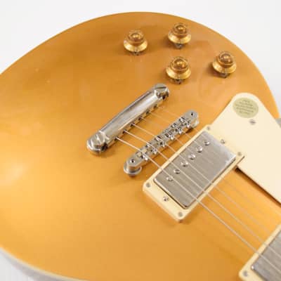 Gibson Les Paul Standard '50s Left-handed Electric Guitar 2022 Gold Top image 5