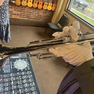 Vintage Lyon & Healy Trumpet Inspiration 1904 Silver | Reverb