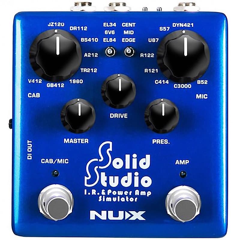 NuX Solid Studio IR and Power Amp Simulator image 1