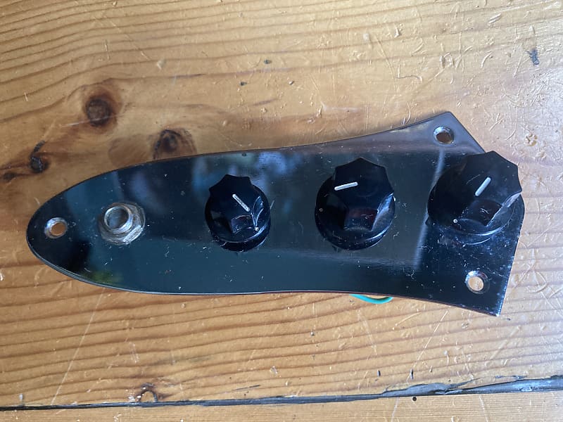 1997 Aria Legend Jazz Bass Guitar Control Plate Reverb UK