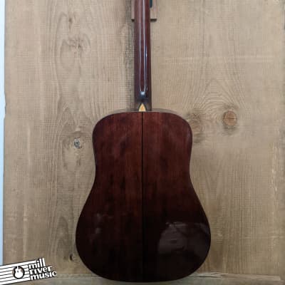 Washburn D12S-12 12-String Dreadnought Acoustic Guitar Natural image 5