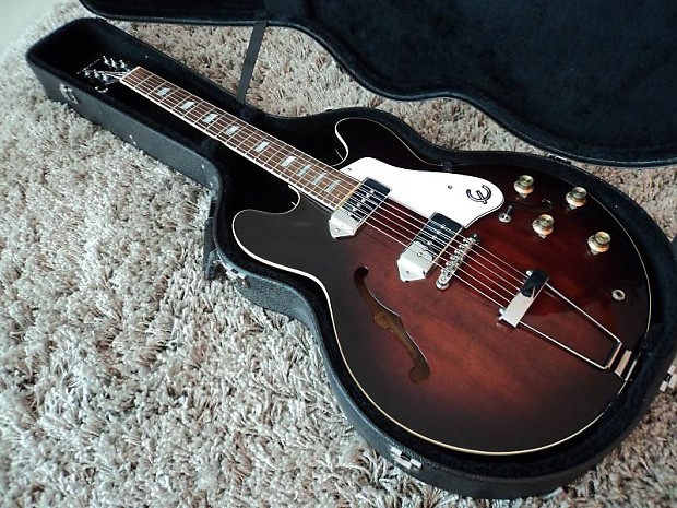 Vintage 1980's Epiphone Casino AS Antique Sunburst MIJ Japan Matsumoku
