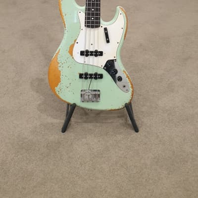 2005 Fender Jazz Bass '62 Vintage Reissue Ocean Turquoise Gold