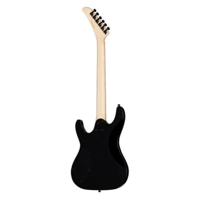 USED Kramer - Striker - Electric Guitar - Figured HSS - Laurel Fingerboard - Stoptail - Transparent Black image 4