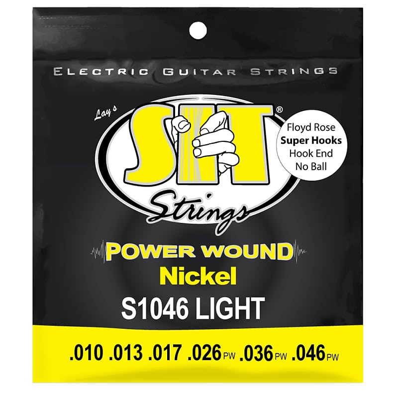 SIT Power Wound Nickel Electric strings, Light image 1