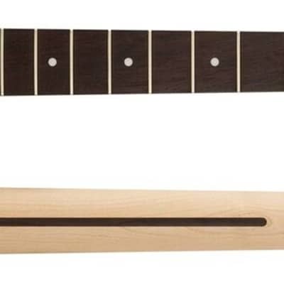 New Fender® Lic. Mighty Mite® Strat® style Rosewood 9.5" radius finished neck image 1