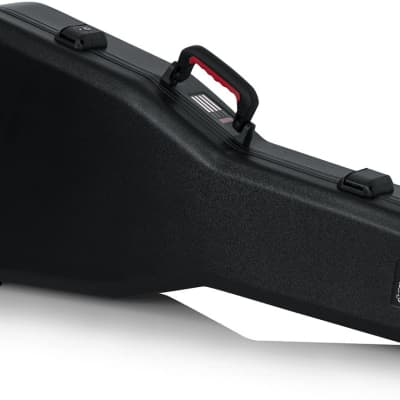 Gator TSA Series ATA Molded Polyethylene Guitar Case for Dreadnaught Acoustic Guitars image 2