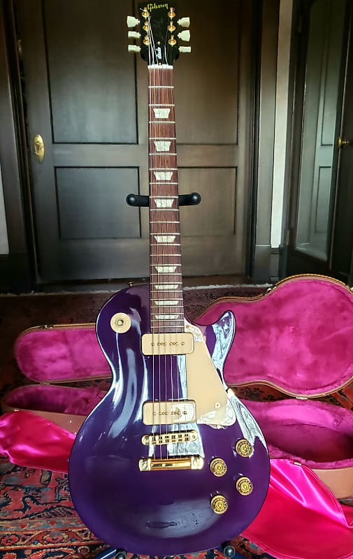 Gibson Les Paul Studio Gem Amethyst 1997 Purple Magenta | Reverb