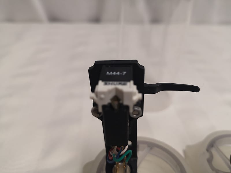 Shure M44-7 with Vestax Head Shells sold as a pair. 2005 to