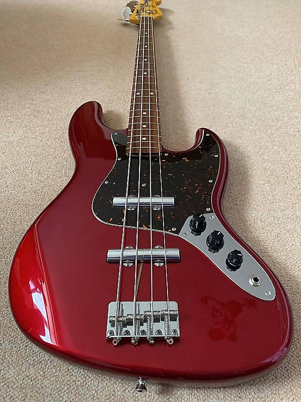 FENDER JAPAN ジャズベース キャンディアップル　良品！ 1966 Jazz Bass®Journeyman Relic®, Candy Apple Red 1966年仕様