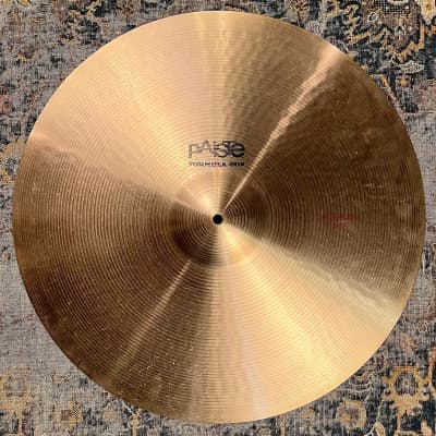 ULTRA RARE DARK SMOOTH Sabian ED THIGPEN CRYSTAL FLAT Ride 22 